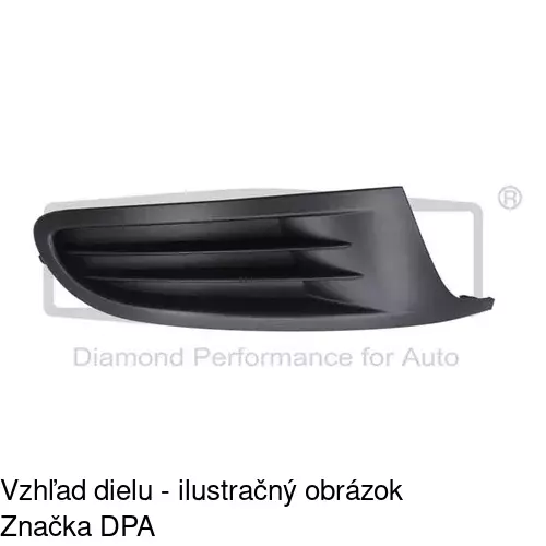 Kryt v nárazníku 95182712R /POLCAR/ - obr. 1