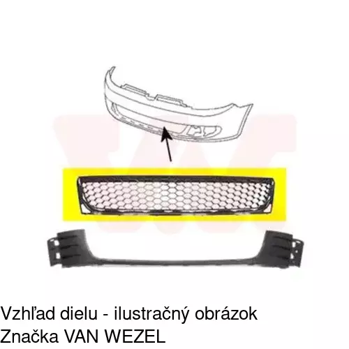 Kryt v nárazníku 95182720 /POLCAR/ - obr. 2