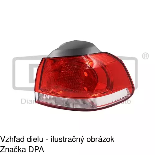Zadné svetlo 9518886E /POLCAR/ - obr. 2