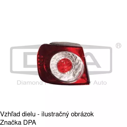 Zadné svetlo 951987-V /POLCAR/ - obr. 2