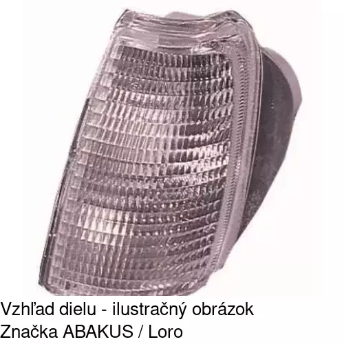 Predná smerovka POLCAR 9523202E