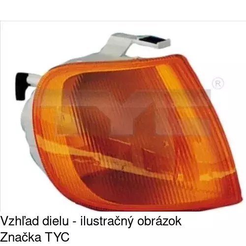 Predná smerovka POLCAR 952419-E