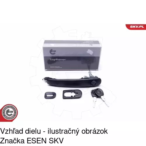 Vnútorná kľučka 9524Z-41 /POLCAR/ - obr. 4