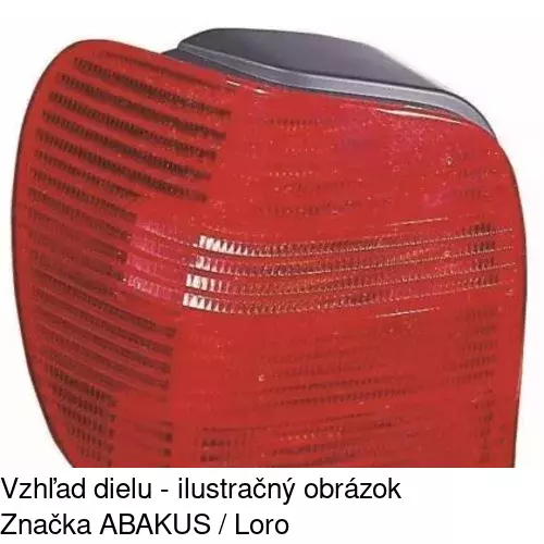 Zadné svetlo POLCAR 952587-H