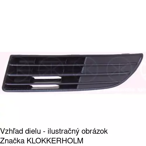 Kryt v nárazníku 952727-4 /POLCAR/ - obr. 1