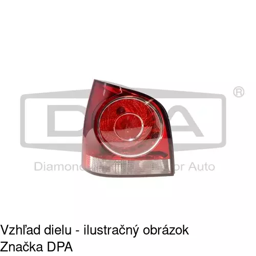 Zadné svetlo 952787-H /POLCAR/ - obr. 2