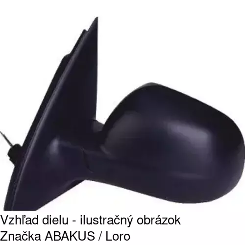 Vonkajšie zrkadlo 9528521M /POLCAR/ - obr. 2