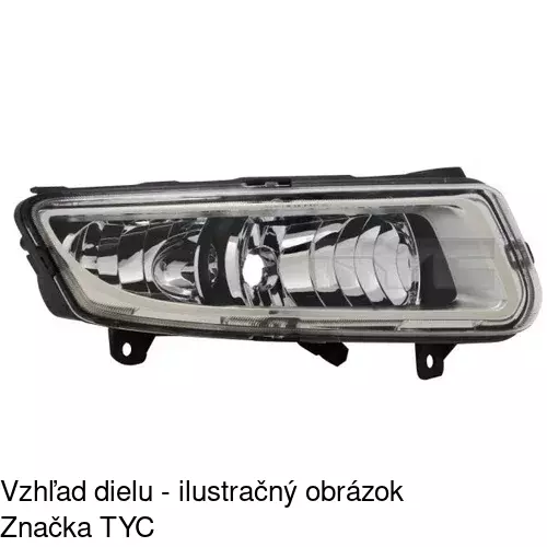 Hmlové svetlo - predné 9533293E /POLCAR/ - obr. 1
