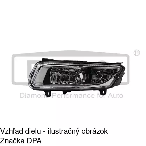 Hmlové svetlo - predné 9533293E /POLCAR/ - obr. 3