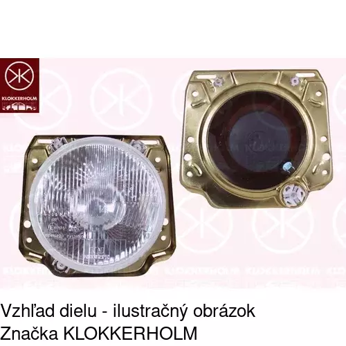 Hlavný reflektor 953409-E /POLCAR/ - obr. 1