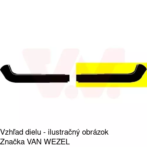 Spojler predného nárazníka 953725-2 /POLCAR/ - obr. 4