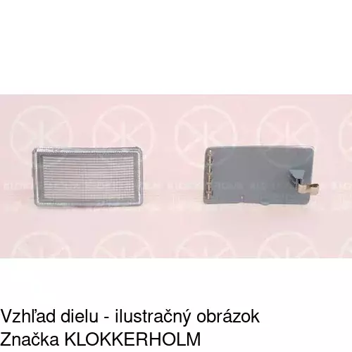 Záslepka hmlovky 9538292 /POLCAR/ - obr. 1