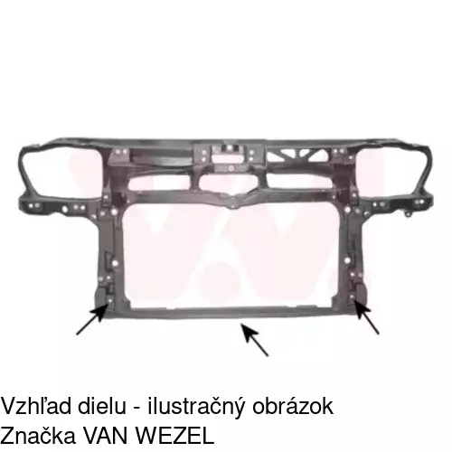Predné čelo 9541044Q /POLCAR/