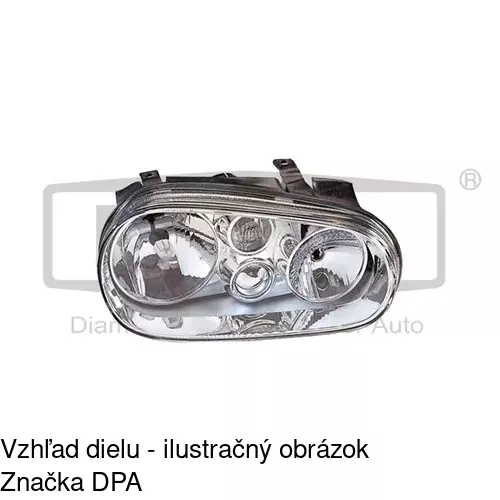 Hlavný reflektor 9541090E /POLCAR/ - obr. 3