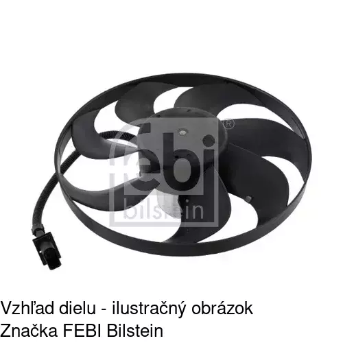 Ventilátory chladičov POLCAR 954123W2-1