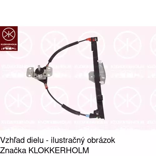 Manuálny mechanizmus okna dverí POLCAR 9546PSM4