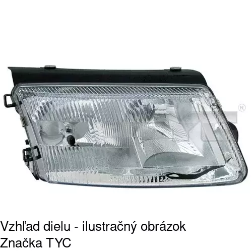 Hlavný reflektor POLCAR 9548100E