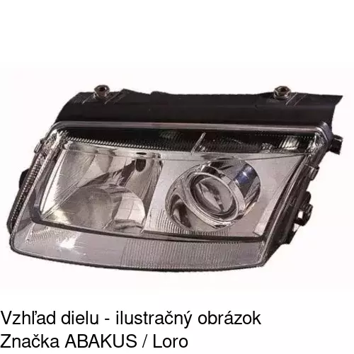 Hlavný reflektor 9548102E /POLCAR/ - obr. 1