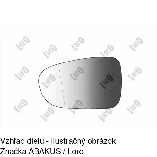 Vonkajšie zrkadlo 9548517M /POLCAR/ - obr. 1