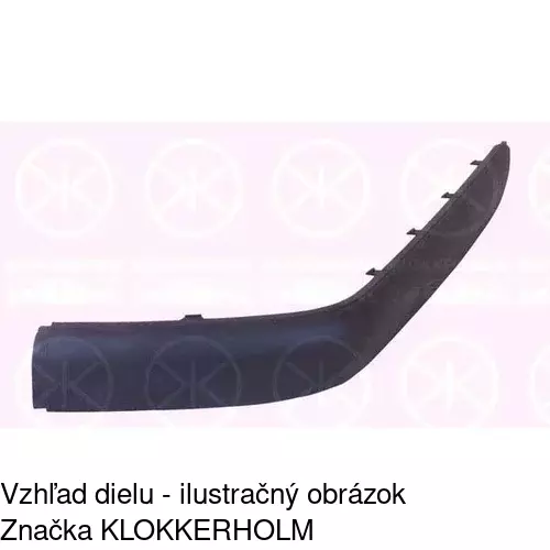 Lišta nárazníka 954896-8 /POLCAR/ - obr. 1