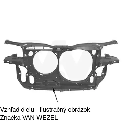 Predné čelo 954904-2 /POLCAR/ - obr. 1