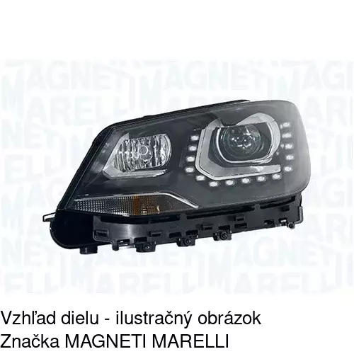 Hlavný reflektor POLCAR 9552091U