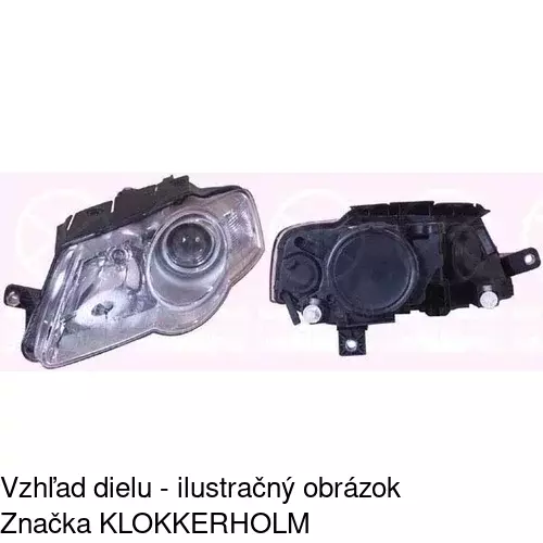 Hlavný reflektor 9555106E /POLCAR/ - obr. 2