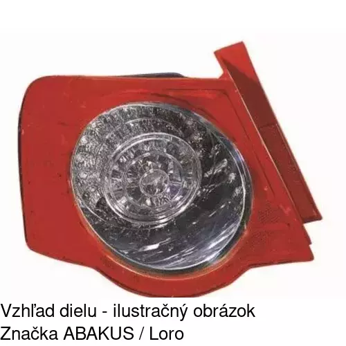 Zadné svetlo 955588-E /POLCAR/ - obr. 3