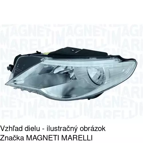 Hlavný reflektor 9556100E /POLCAR/ - obr. 2
