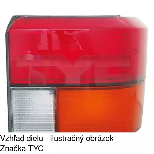 Zadné svetlo 956687-E /POLCAR/ - obr. 3