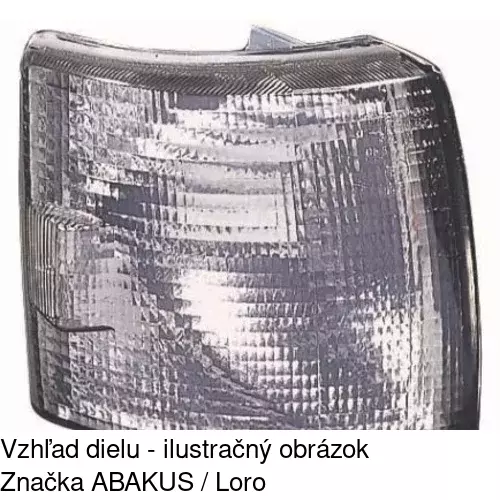 Predná smerovka 956720-V /POLCAR/ - obr. 3
