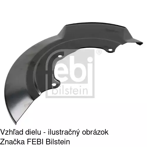 Brzdovy štít 9567OT-1 /POLCAR/ - obr. 1