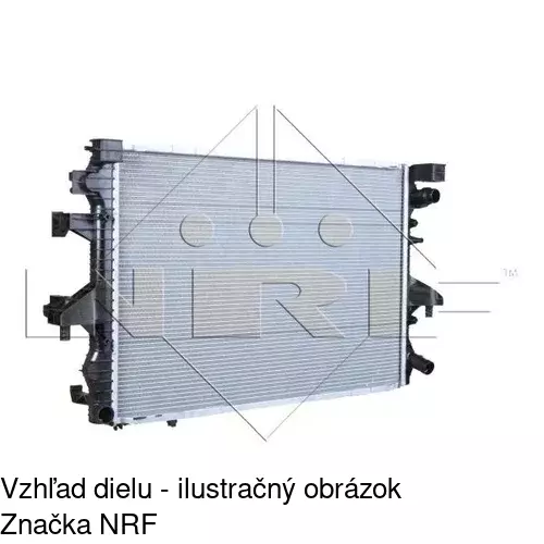 Chladiče vody 956808A2 /POLCAR/ - obr. 1