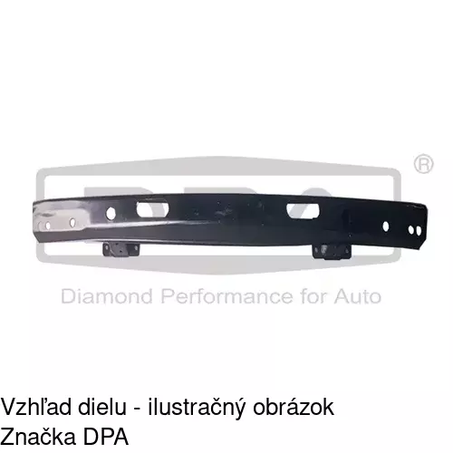 Výstuha nárazníka 956896-3 /POLCAR/ - obr. 1