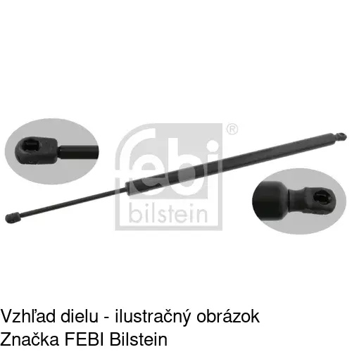 Plynová pružina 9568AB /POLCAR/ - obr. 1