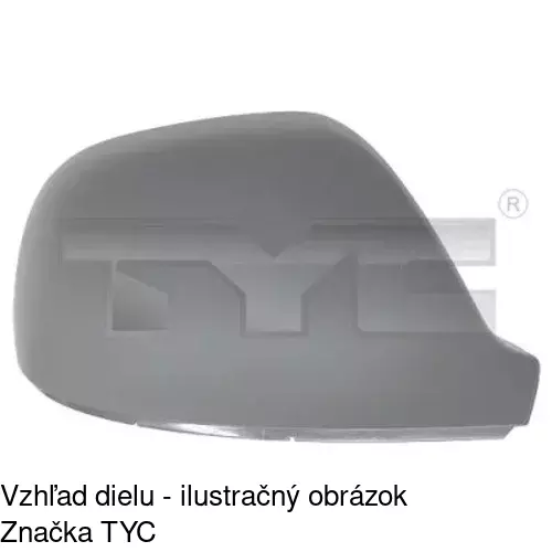 Rám vonkajšieho zrkadla 956955PE /POLCAR/ - obr. 3