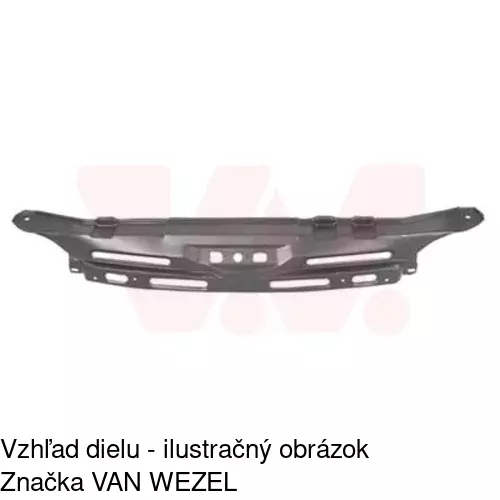 Horný nosník predného čela 957204 /POLCAR/ - obr. 1