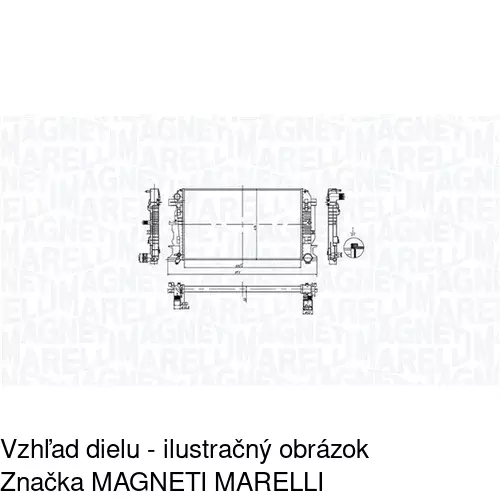 Chladiče vody 957208-2 /POLCAR/ - obr. 2