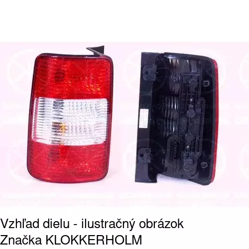 Zadné svetlo 957587-T /POLCAR/ - obr. 2