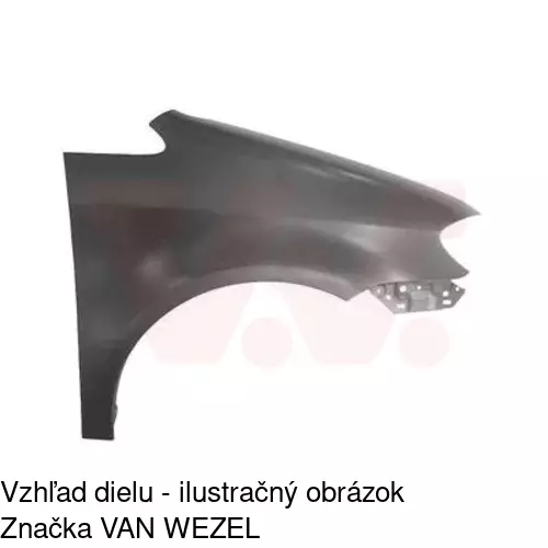 Predný blatník 957902 /POLCAR/ - obr. 2