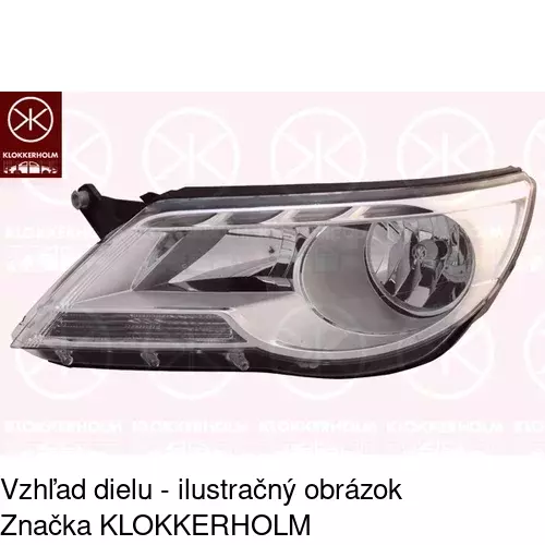 Hlavný reflektor 958509-H /POLCAR/ - obr. 2