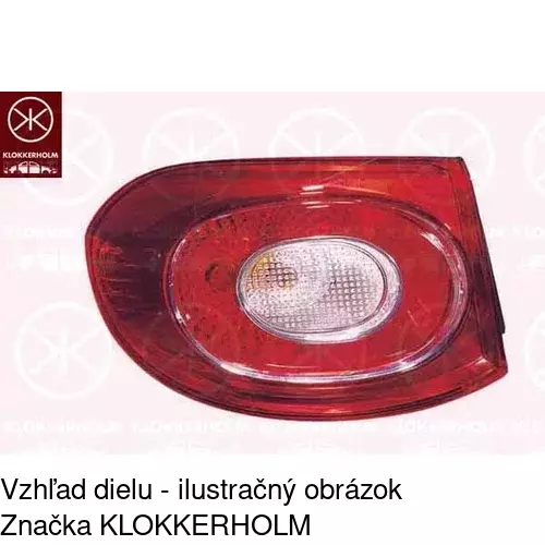 Zadné svetlo POLCAR 958587-E