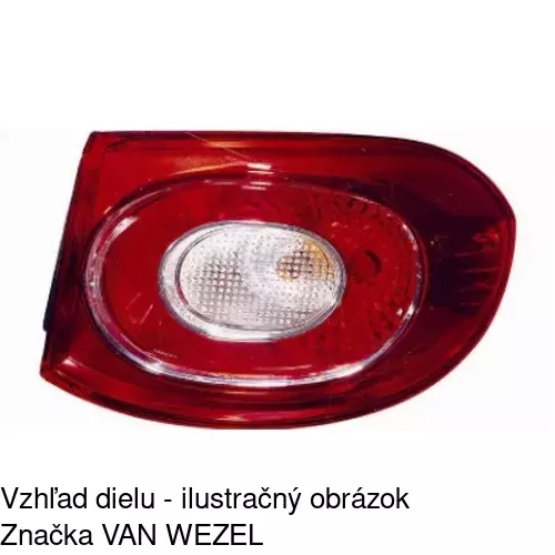 Zadné svetlo 958588-H /POLCAR/ - obr. 2