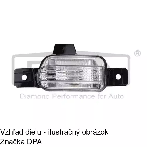 Svetlo spiatočky 958598-X /POLCAR/ - obr. 1
