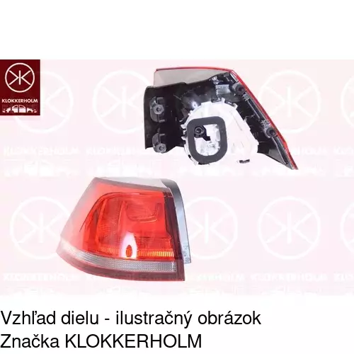 Zadné svetlo 95C2872V /POLCAR/ - obr. 1