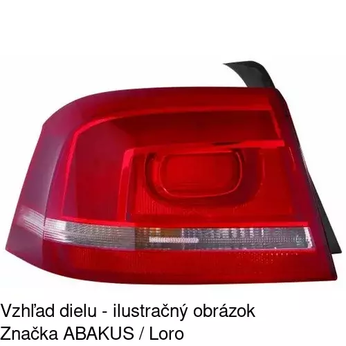 Zadné svetlo 95D187-E /POLCAR/ - obr. 2