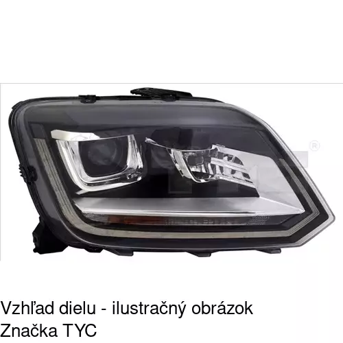 Hlavný reflektor POLCAR 95P1092V