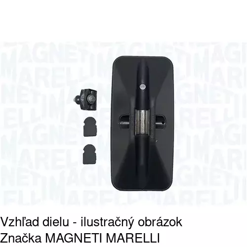Vonkajšie univerzálne zrkadlo 99LU19-E /POLCAR/ - obr. 2