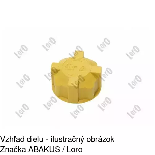 Zátka vody A2545 /POLCAR/ - obr. 3