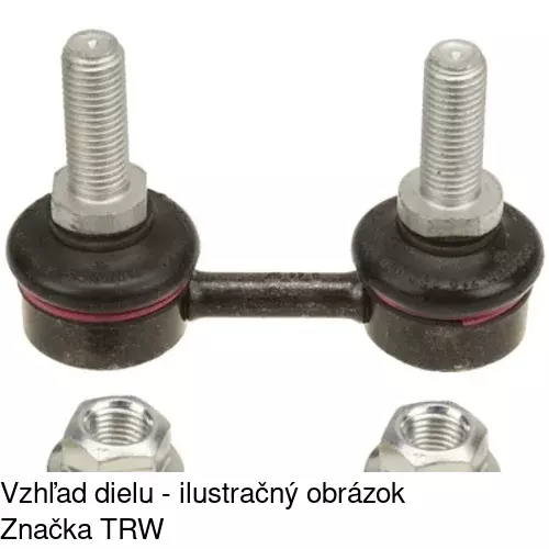 Tyčka stabilizátora B-811 /POLCAR/ - obr. 2
